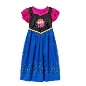 Disney Frozen ll Anna Pink Costume Fancy Nightgown Gown Size 2T Toddler Girl